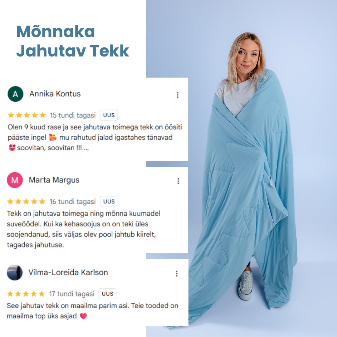 Mõnnaka jahutav tekk EELMÜÜK (TARNE ALATES 01.06)