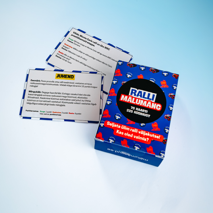 UUS! Ralli mälumäng