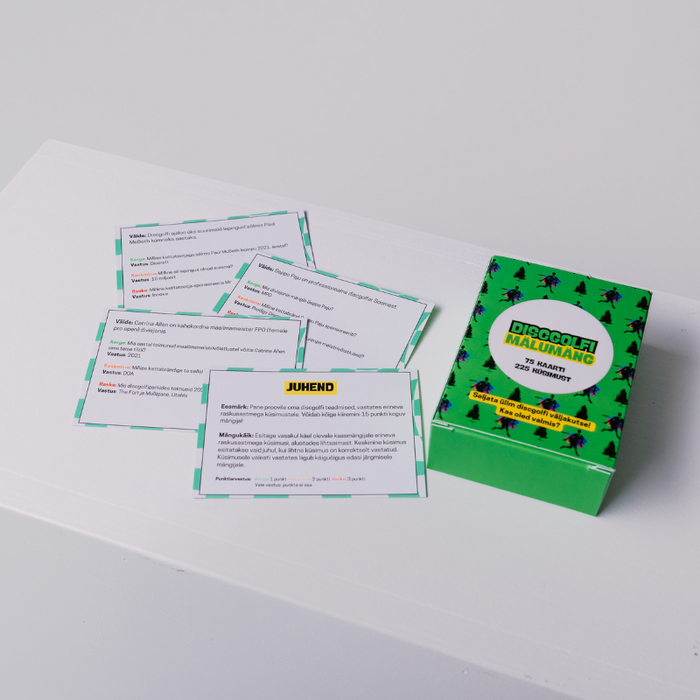 UUS! Discgolfi mälumäng