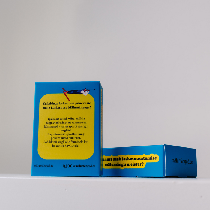 UUS! Laskesuusatamise mälumäng
